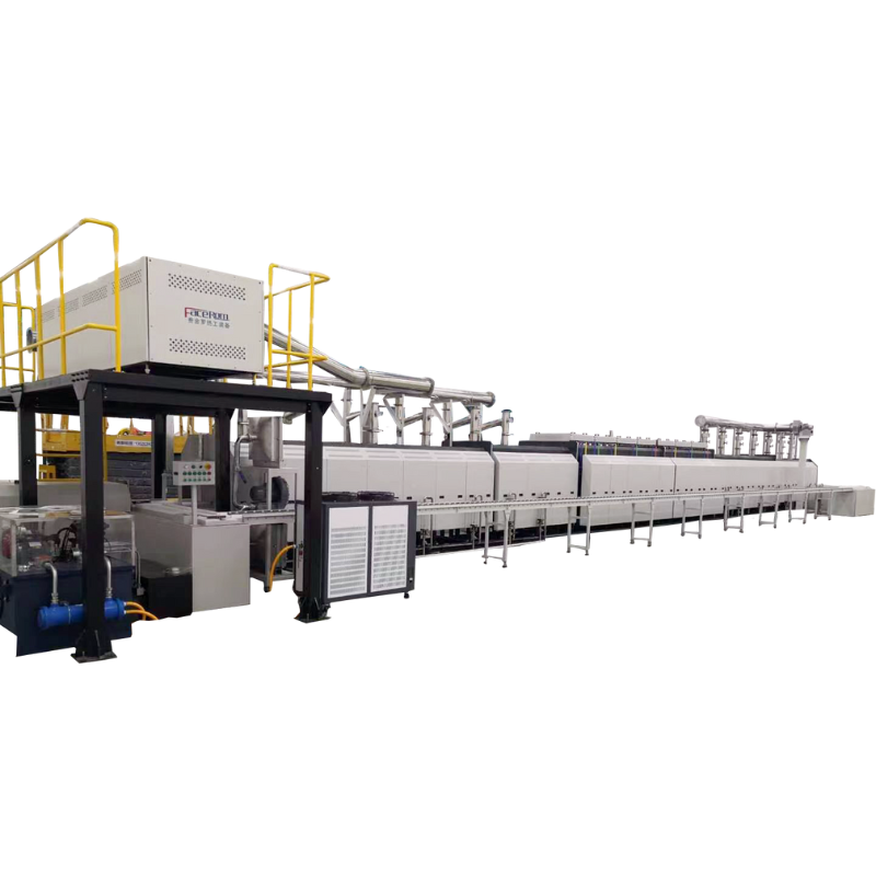 8 Zones Advanced Ceramics Pusher Sintering Kiln